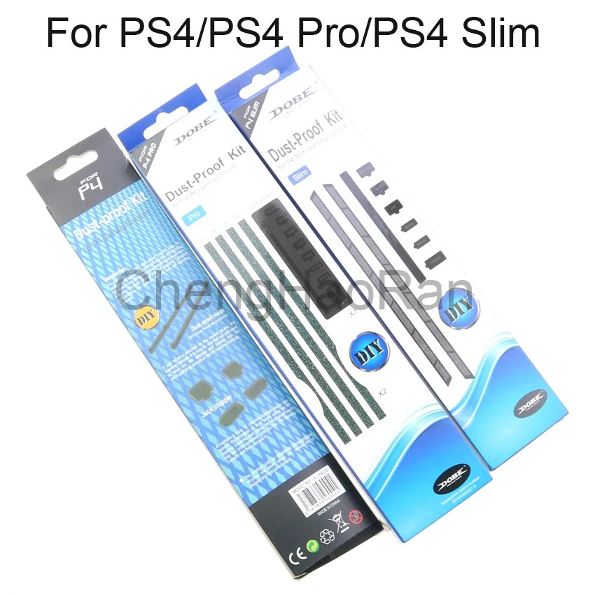 Chenghaoran Per Ps4/Ps4 Pro/Ps4 Slim Antipolvere Prevenire La Copertura Custodia Tappo Pack Kit Antipolvere Accessori Per Console Di Gioco