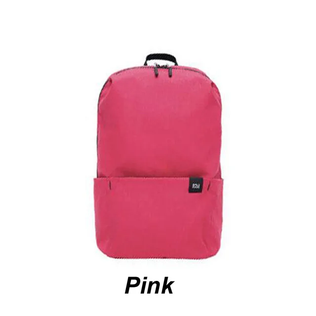pink Xiaomi Mi рюкзак 10л сумка 9 цветов 165 г городской Досуг Спортивный нагрудный пакет сумки для мужчин и женщин маленький размер плеча Unise - Цвет: pink