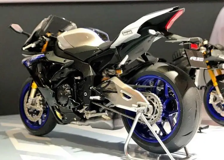 Подходит для √ Yamaha YZF-R1M 1/12 Tamiya модель мотоцикла 14133