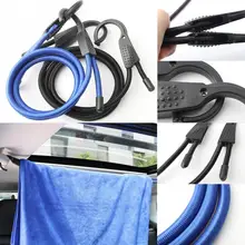 Автомобильный Регулируемый Эластичный банджи ударный шнур ремень Эластичный пластиковый крюк автомобильный багажный тент Каяк Лодка каноэ велосипеды веревка галстук