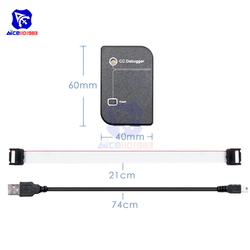 Bluetooth Zigbee эмулятор cc отладчик программист 2540 2541 2530 протокол анализ 8051 на основе