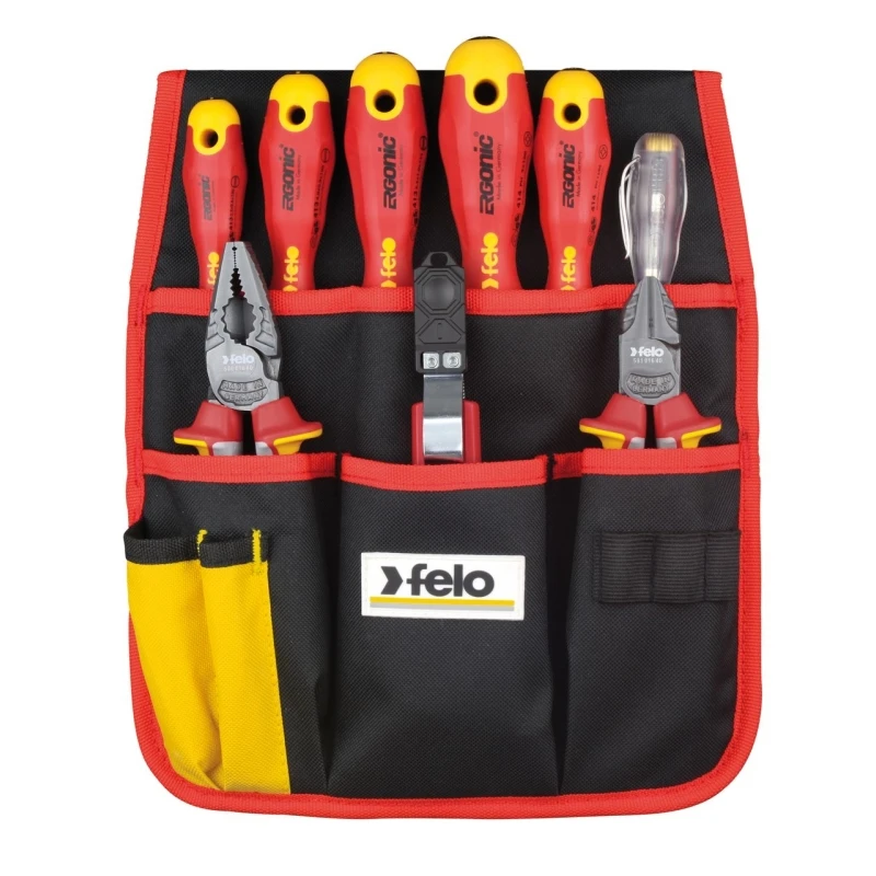 Hand tool set Felo 41399504 Tool kit kits Tools car box boxes multitool multitools Screwdriver sets Screwdrivers Repair garage |