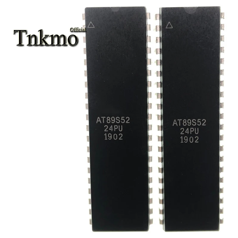 10 шт AT89S52-24PU DIP-40 AT89S52-24 DIP40 AT89S52 89S52-24PU 89S52 8-bit flash microcontroller новые и оригинальные |