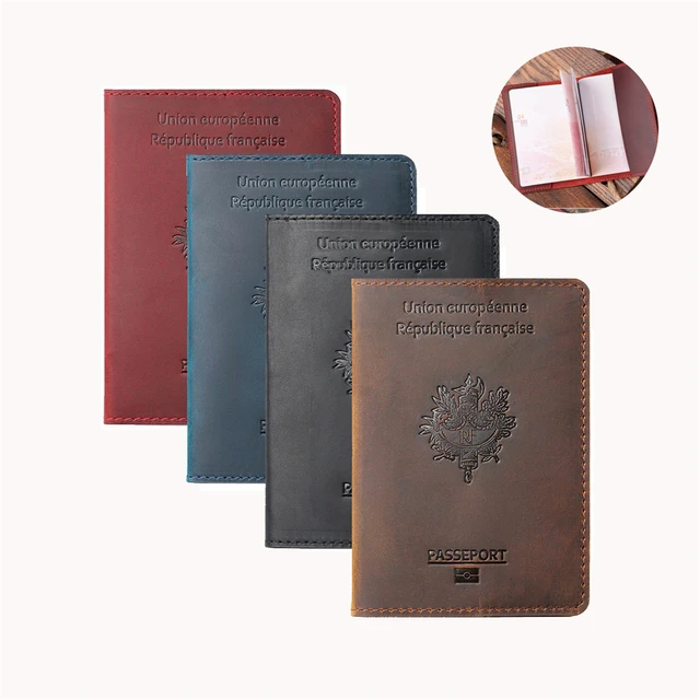 Wholesale Genuine Leather Passport Cover Wallet