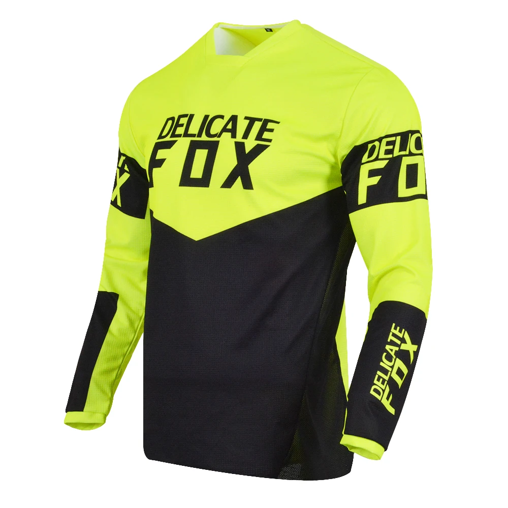 

Motocross Racing 180 Revn Jersey Delicate Fox T Shirt Motorbike Downhill Bike Offroad Motorcycle Long Sleeve Mens