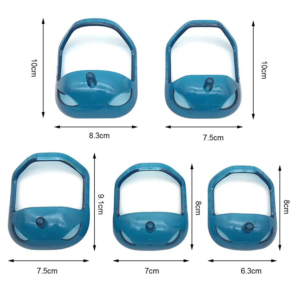 5 шт./лот, Стильный шаблон для салонов усов, бороды, шейпер для бороды, стрижка для волос, бороды, шаблонов, шейпер для бороды