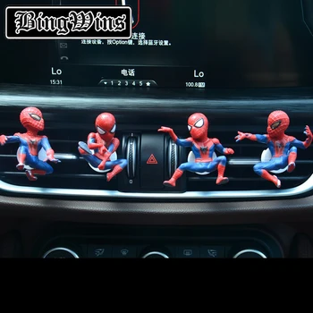 

Car Aromatherapy Manway Batman style Car Air Freshener Air Outlet Aromatherapy Aroma Car Perfume Diffuser Decoration Accessories