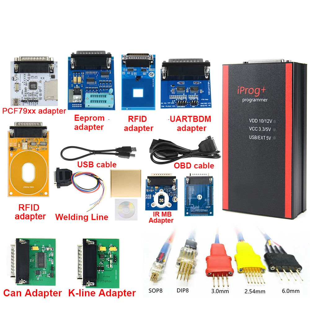  IPROG 绿板 10个座子 (6)