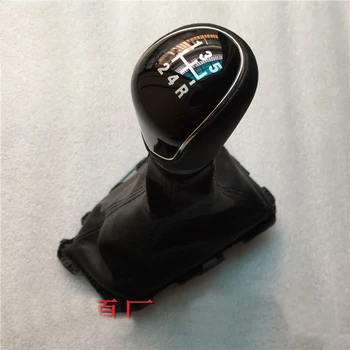 

Leather Gear Shift Knob Gear Knob for Ford Focus MK3 12-14 MT