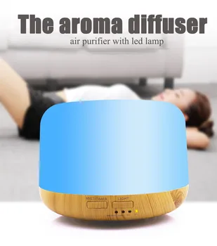 

Usb Ultrasonic Air Aroma Humidifier 300ml Remote Control With Night Lights Electric Aromatherapy Oil Aroma Diffuser#g4