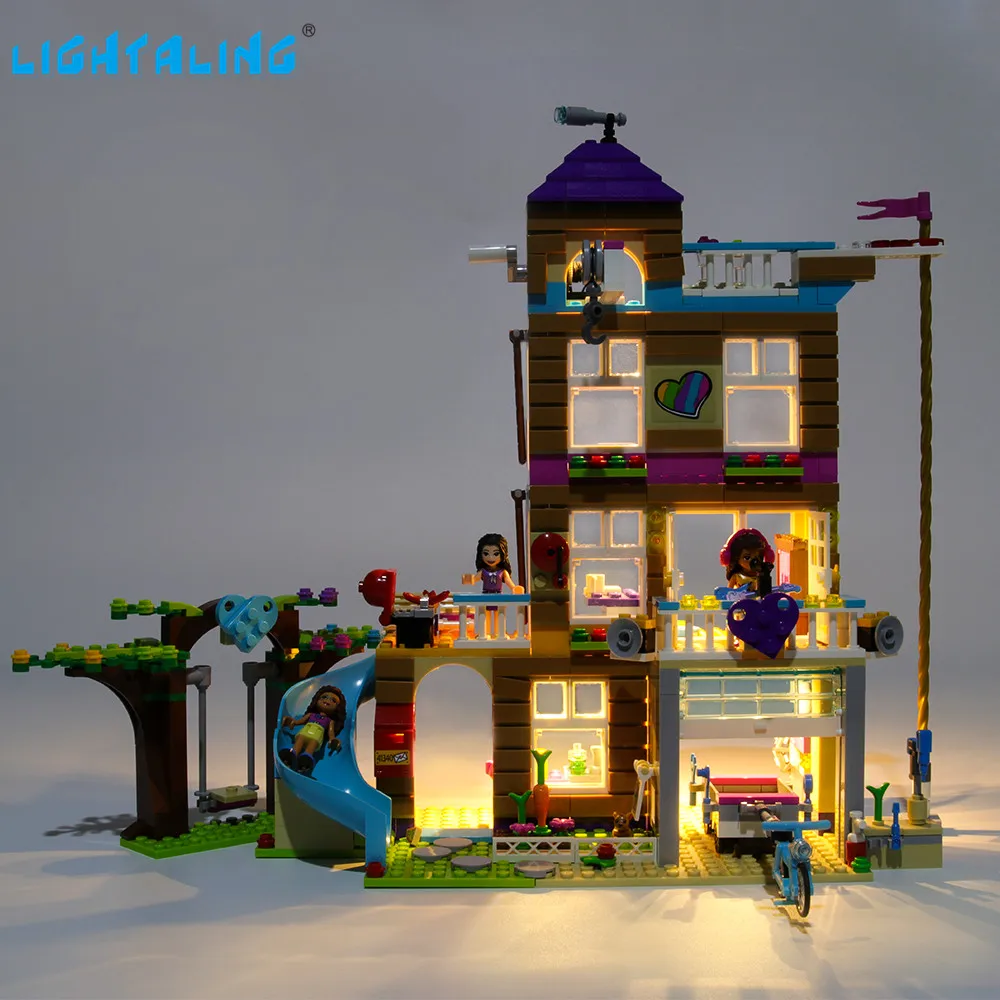 

Lightaling Led Light Kit For Friends Series Friendship House Building Blocks Compatible With 41340 ( Lighting Set Only )