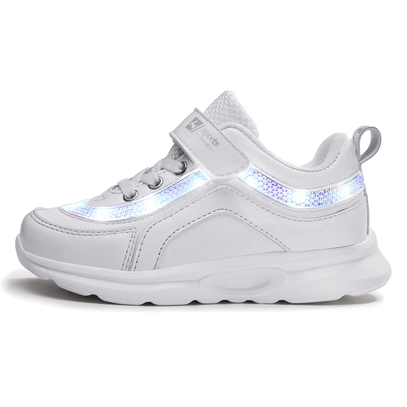 Кроссовки led обувь детская обувь девочки дети мальчики светильник USB светящийся светильник ed светильник ing