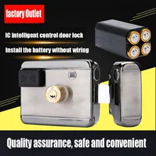 Заводская Горячая мобильное приложение управление электронный замок умный замок дверной замок RFID видео дверной звонок замок(доступный аккумулятор/может быть проводной
