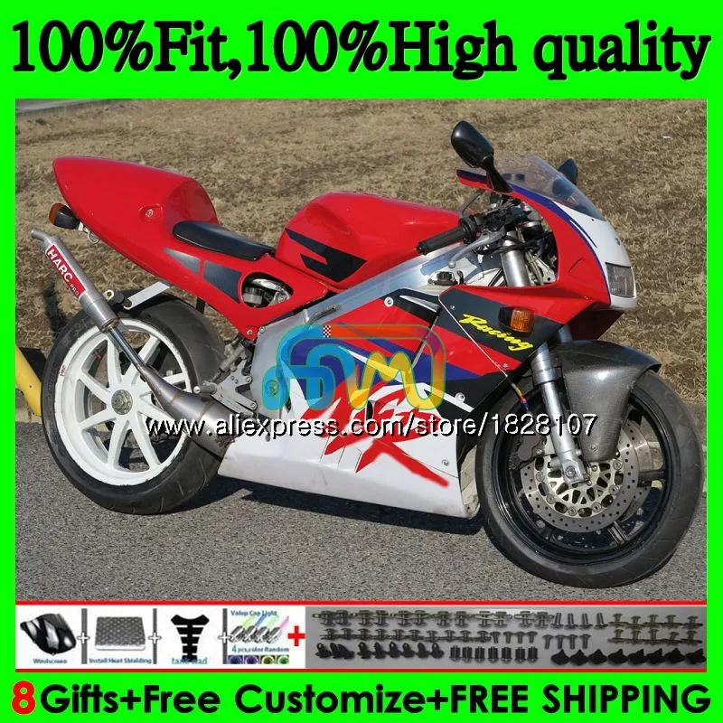 Литья под давлением для HONDA NSR 250 MC21 фабрика красная PGM3 NSR250R 90 91 92 93 85BS. 64 NSR250 R RR СМП 250R 1990 1991 1992 1993 обтекатель - Цвет: No. 1