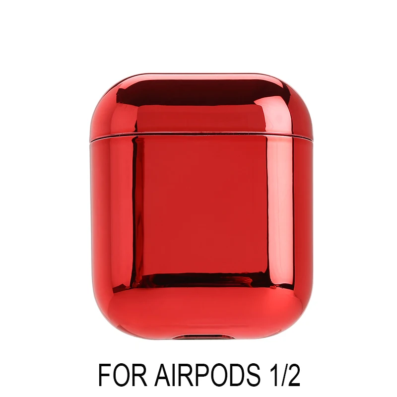 Чехол для наушников с красочным покрытием для Airpods 2 1 Air Pods Pro, Жесткий Чехол для наушников для AirPods Pro, защитный чехол для Airpods, чехол - Цвет: for airpods 1 2