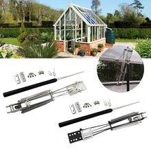 Abridor de ventilación de invernadero sensible al calor Solar, Kit de ventilación automática, abridor de ventana de doble resorte para herramientas de ventilación de jardín