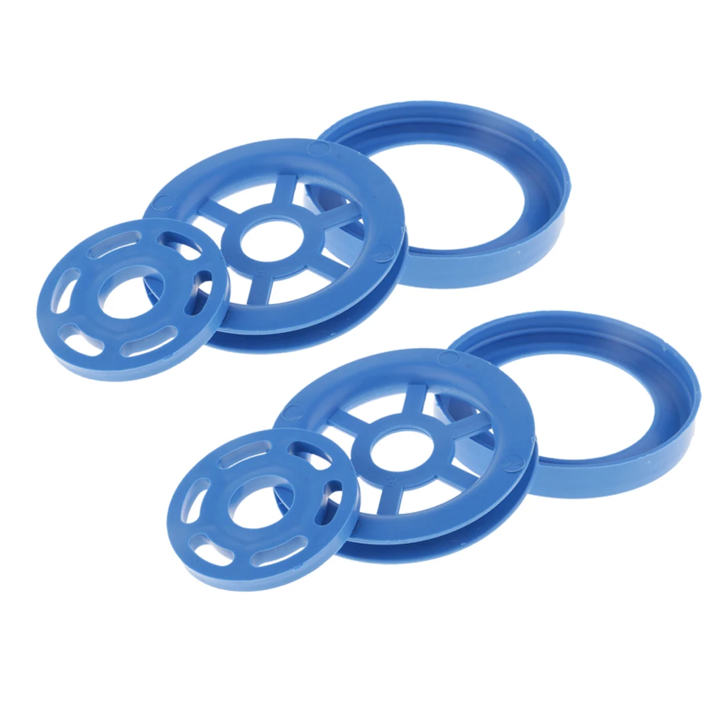 2 Set 4.7/6.8/7.2cm Tire Line Rotary American Network Ring Cast Net Ring Tool