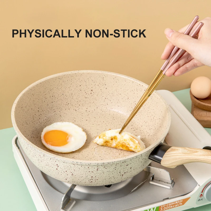 Ceramic Frying Pan Cookware Set Removable Non Stick Egg Pancake Steak Pan  Cooking Ham Pans Breakfast Maker Induction Cookware - AliExpress