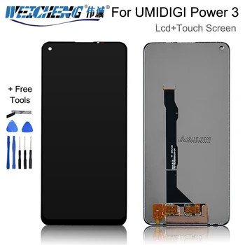 

6.53"For UMIDIGI power 3 LCD Display+Touch Screen 100% Tested LCD Digitizer Glass Panel Replacement For UMIDIGI power3