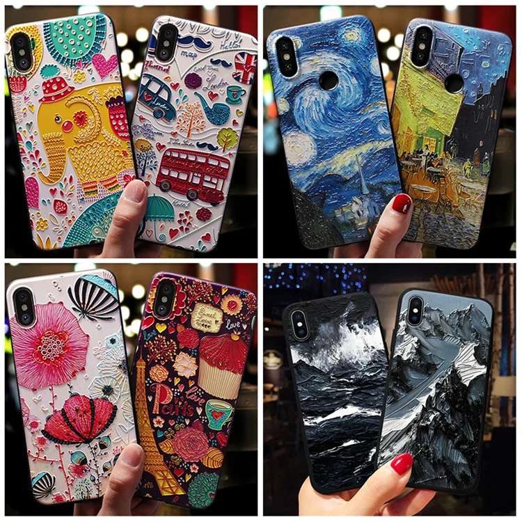 Чехол для Huawei P40 Lite E P30 Pro P20 Honor 10 8X 9X 8A 10i 20i 9A Mate 20 Y9 Y7 Y6 мягкий силиконовый 3D-чехол с