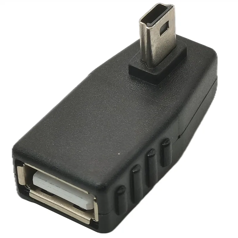 Mini USB to Female Usb OTG Adapter Mini USB Male to USB Female Converter Connector Transfer Data Sync for Car AUX MP3 MP4 U-Disk optical sound cable Cables & Adapters