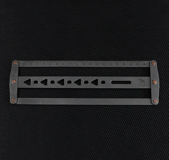 

Leather Belt Positioning Auxiliary Ruler Handmade Leather Art Tools