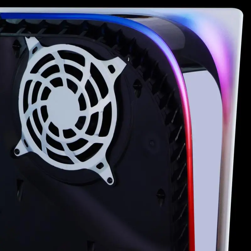 For PS5 Host Light Bar Rainbow Gradient Sticker For Playstation 5 Console LED Luminous Light Bar Self Adhesive Decals