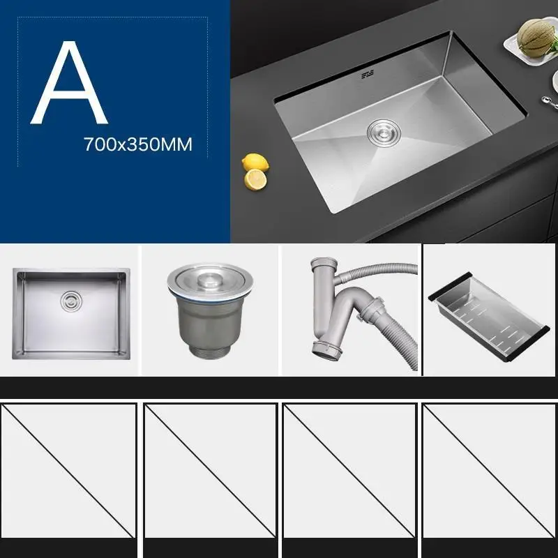 Afwasbak портативный Lavandino Spoelbak Acero Inoxidable Inox Cuba Pia Cozinha Fregadero De Cocina кухонная раковина - Цвет: MODEL Q
