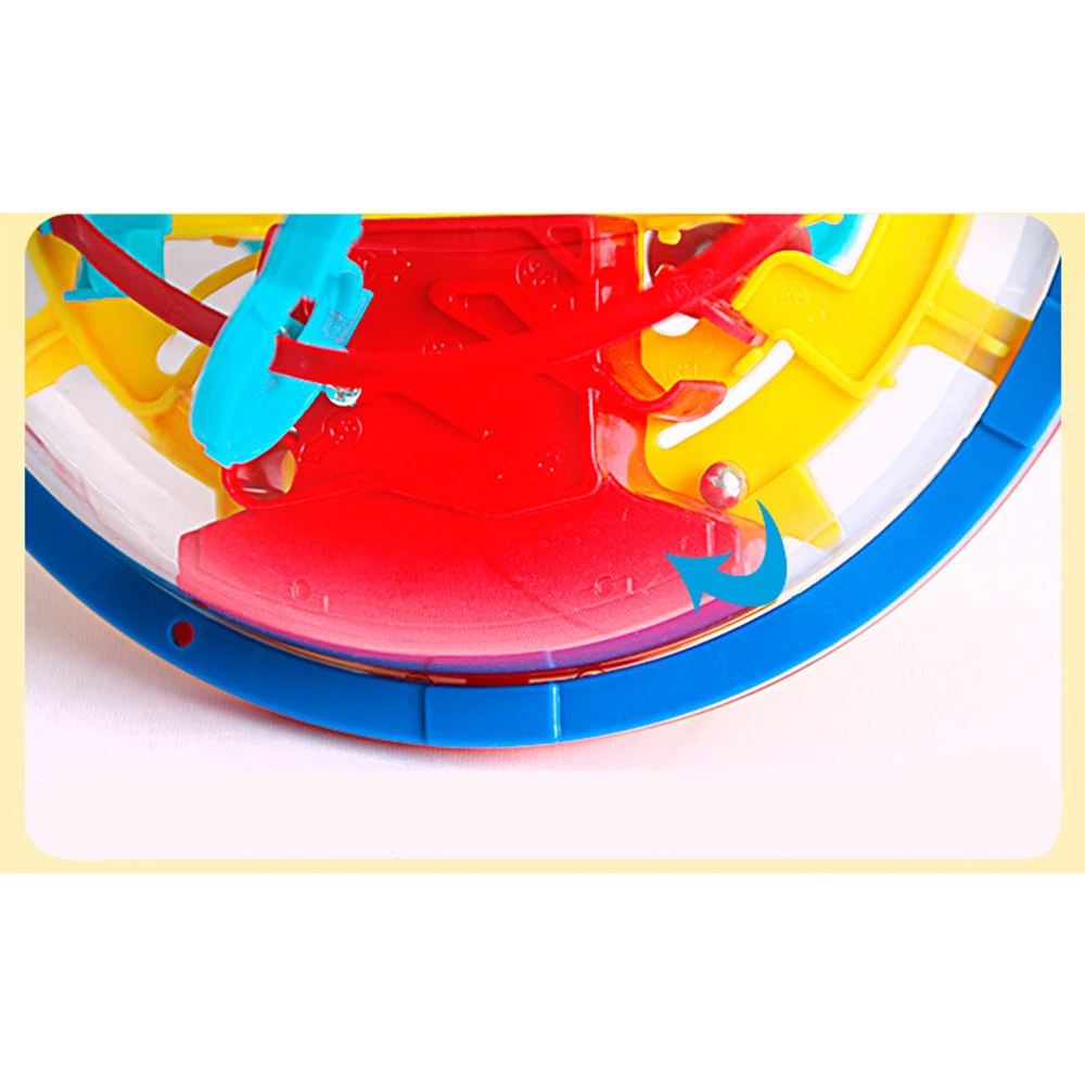 Пазлы для детей 3D шар-лабиринт игрушка волшебный Интеллектуальный Детский Развивающие игрушки 100 уровней интеллект стереопазл игра