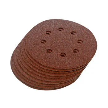 

20pcs Hook Loop Sandpapers Polishing Grinding Wooden Particleboard Paint Metals Surfaces Abrasive Sanding Discs