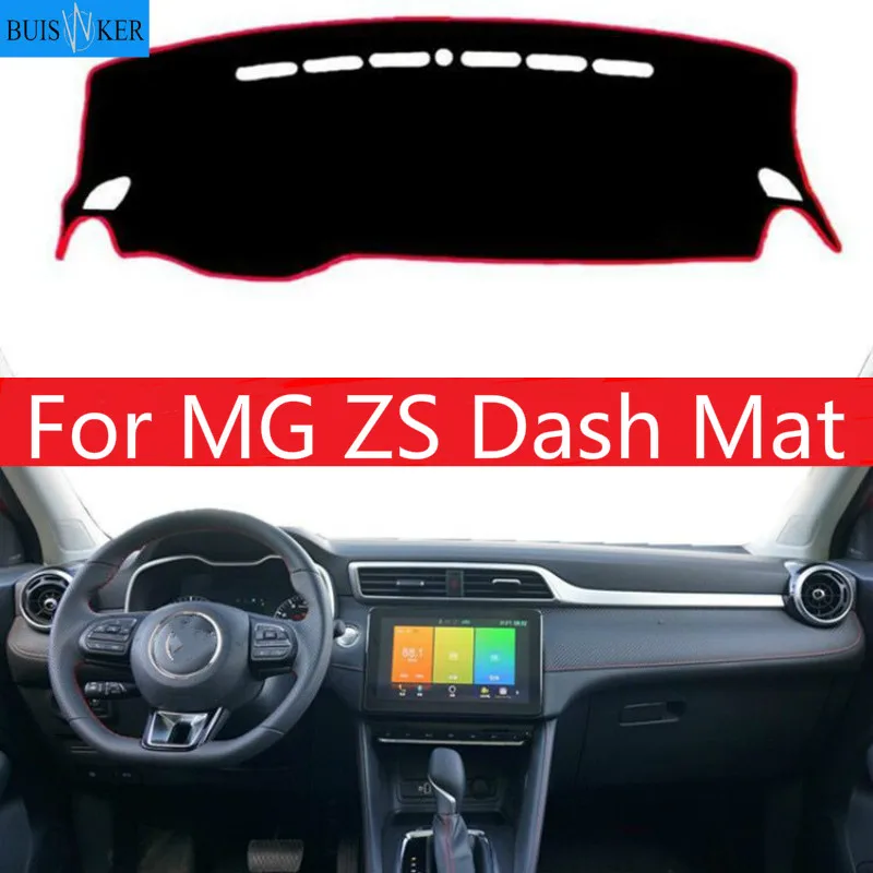 Araba Dash masası örtüsü MG ZS Dash Mat Dash Pad güneş gölge DashMat