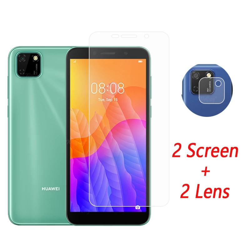 Camera Lens Protector For Huawei Y5p Screen Protector Tempered Glass For Huawei Y5p Y6p Y7p Camera Glass For Huawei Y5p Glass afbeelding