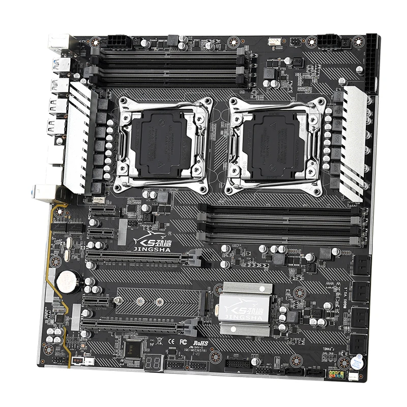 Jingsha X99 dual F2 motherboard support LGA 2011V3