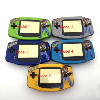 

10 colors HOT Newest Pokeman Series Replacement Case cover For Nintendo GameBoy Advance GBA Housing shell