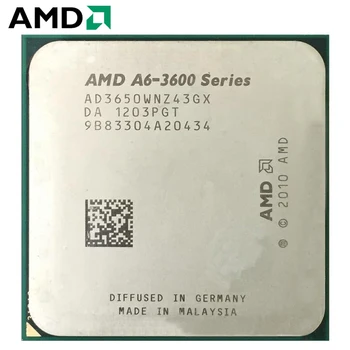 

AMD A6-3650 A6 3650 APU A6 Quad-Core CPU processor Desktop 2.6GHz 4MB 100W Socket FM1