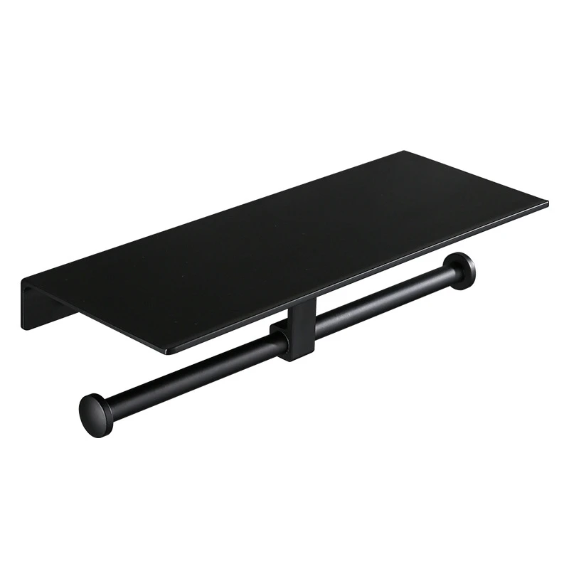 

Tissue Box Cover Aluminum Wall Mounted Bathroom Toilet Paper Roll Holder Tissue Box Toilet Paper Holder Car Tissue Box