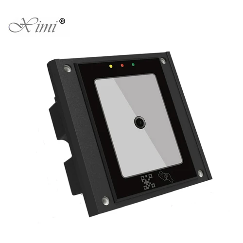 Buy ID / IC QR code access control card reader WG access control reader RS232 / 485 QR code self-service embedded scanner.