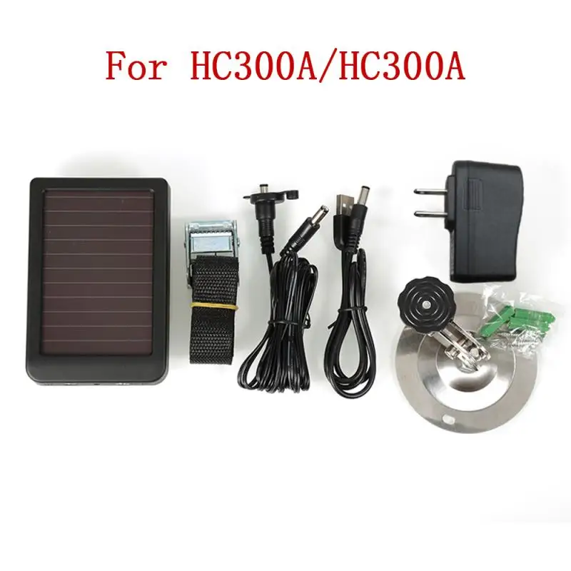 Охоты Камера HC300M/HC300A 12MP Ночное видение 1080P видео дикой природы Камера наблюдение 7V Панели солнечные Мощность Батарея