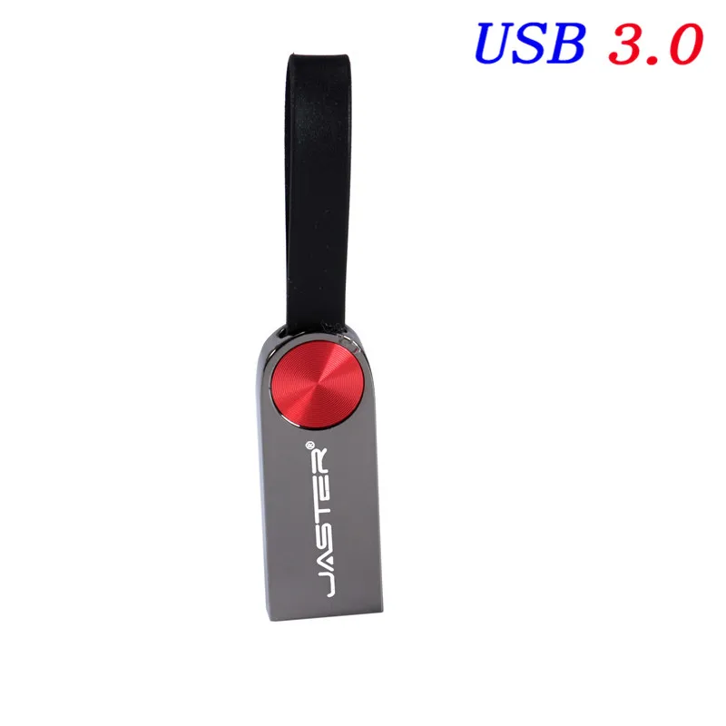 JASTER USB 3,0 металлические 64 ГБ 32 ГБ 16 ГБ 4 ГБ флеш-накопители модные высокоскоростные металлические водонепроницаемые usb-флешки(более 10 шт. бесплатный логотип - Цвет: Red