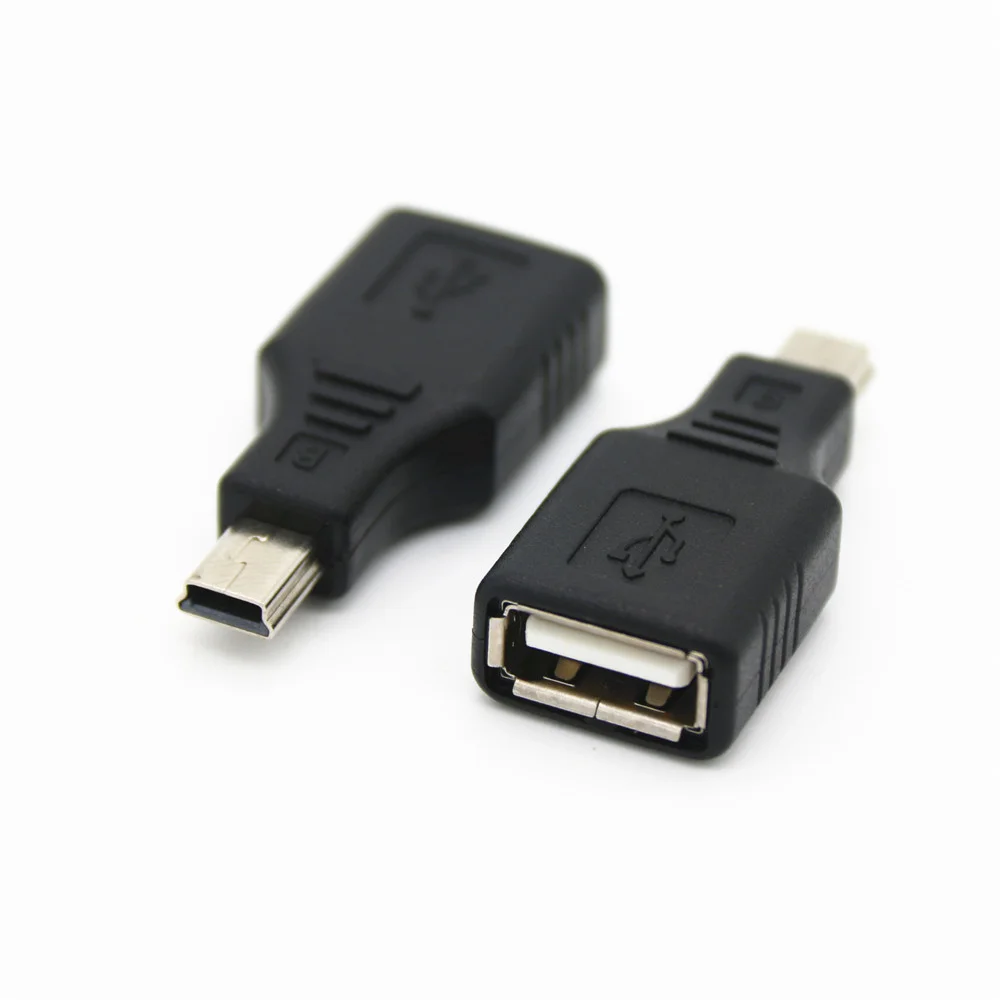 

USB 2.0 Female to Mini USB Male Adapter Converter Connector