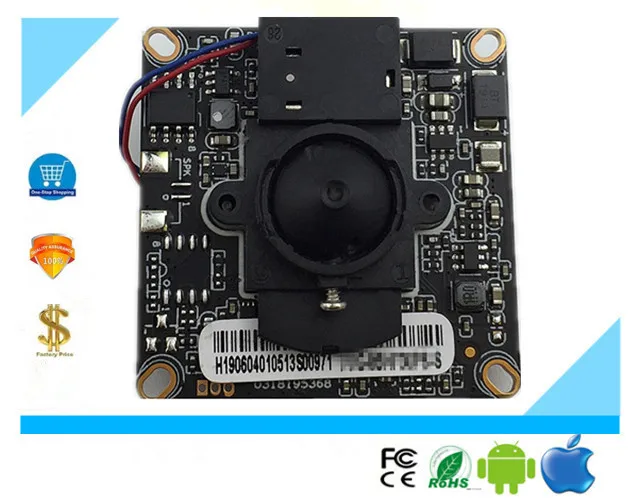 

3516E+SC4239P 3.0MP IP Camera Module Board 3.7mm IRC 2304*1296@20fps 1920*1080@25fps Onvif CMS XMEYE Low illumination CMOS P2P