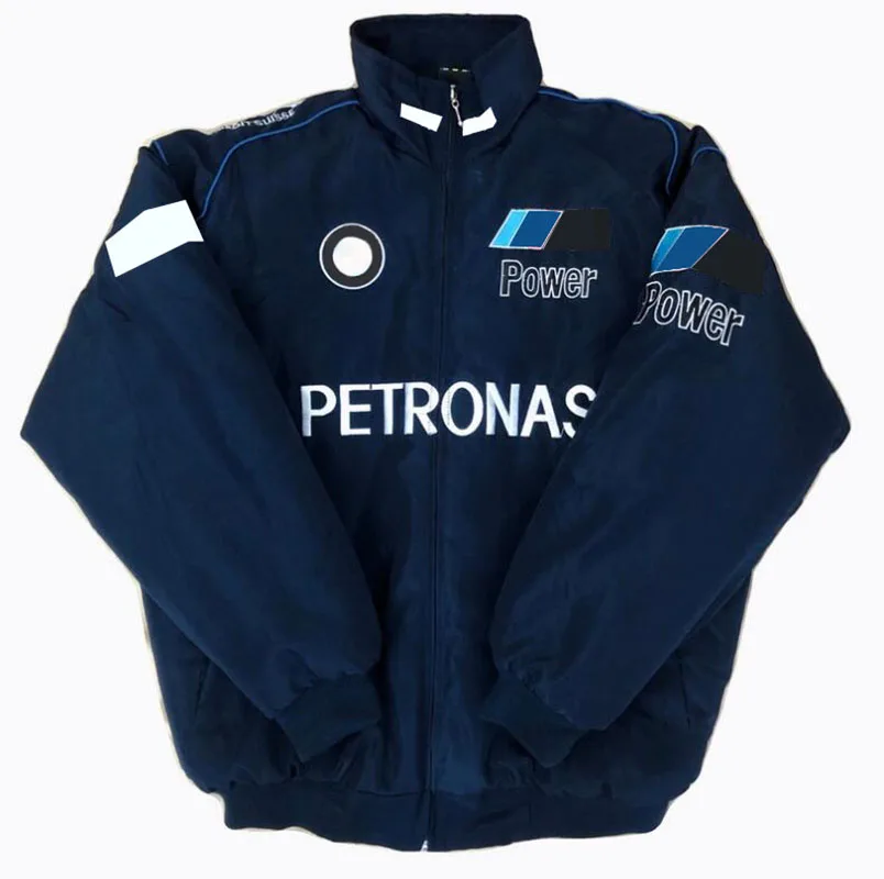 Spring And Autumn Men's And Women's Long-sleeved Tops F1 Jacket Jacket Formula One Racing Suit Car Logo Embroidery