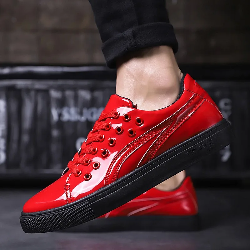 

Autumn and winter new Korean plate shoes mirror versatile shoes sneakers hair stylist shoes non-slip men's casual shoes