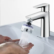 Stainless Steel Faucet Filter Connector 360°  Degree Rotation Splash Proof Aerator Kitchen Sink Household Accessories