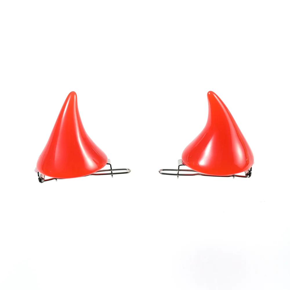 Hair clips,hair accessories 2Pcs Small Demon OX Horn Hairpins Gothic Party Cosplay Costume Pin Hairpins Costume Horn Halloween Hair Accessories Clip