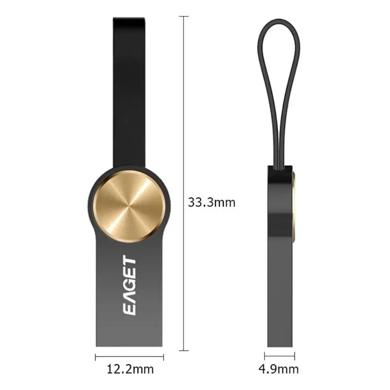 EAGET U80 USB флеш-накопитель USB 3,0 USB флеш-накопители водонепроницаемый USB диск флэш-карта памяти, Флеш накопитель 32G/64G/128 GB