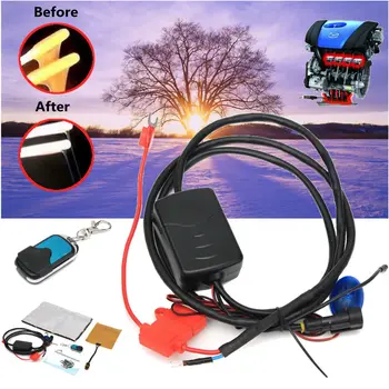 

12V/24V Engine Preheating Heating Car Auto Heater Fan with Remote Controller For oil heater from Engine
