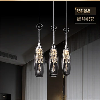 

Post-modern crystal decoration Hang lamps pendant lights led lights for home nordic pendant light fixtures loft style hanging