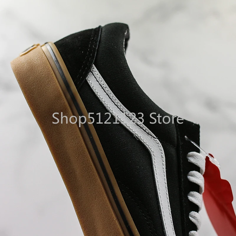 Vans/обувь для скейтбординга; унисекс; Низкие классические кроссовки из коровьей кожи для мужчин и женщин; Новинка года; VNOOO1R1G16