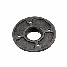 Напрямую от производителя ретро чугунный Базовый фланец склад для принадлежностей полка 4 часа и 6 часов усиленный промышленный стиль Ba